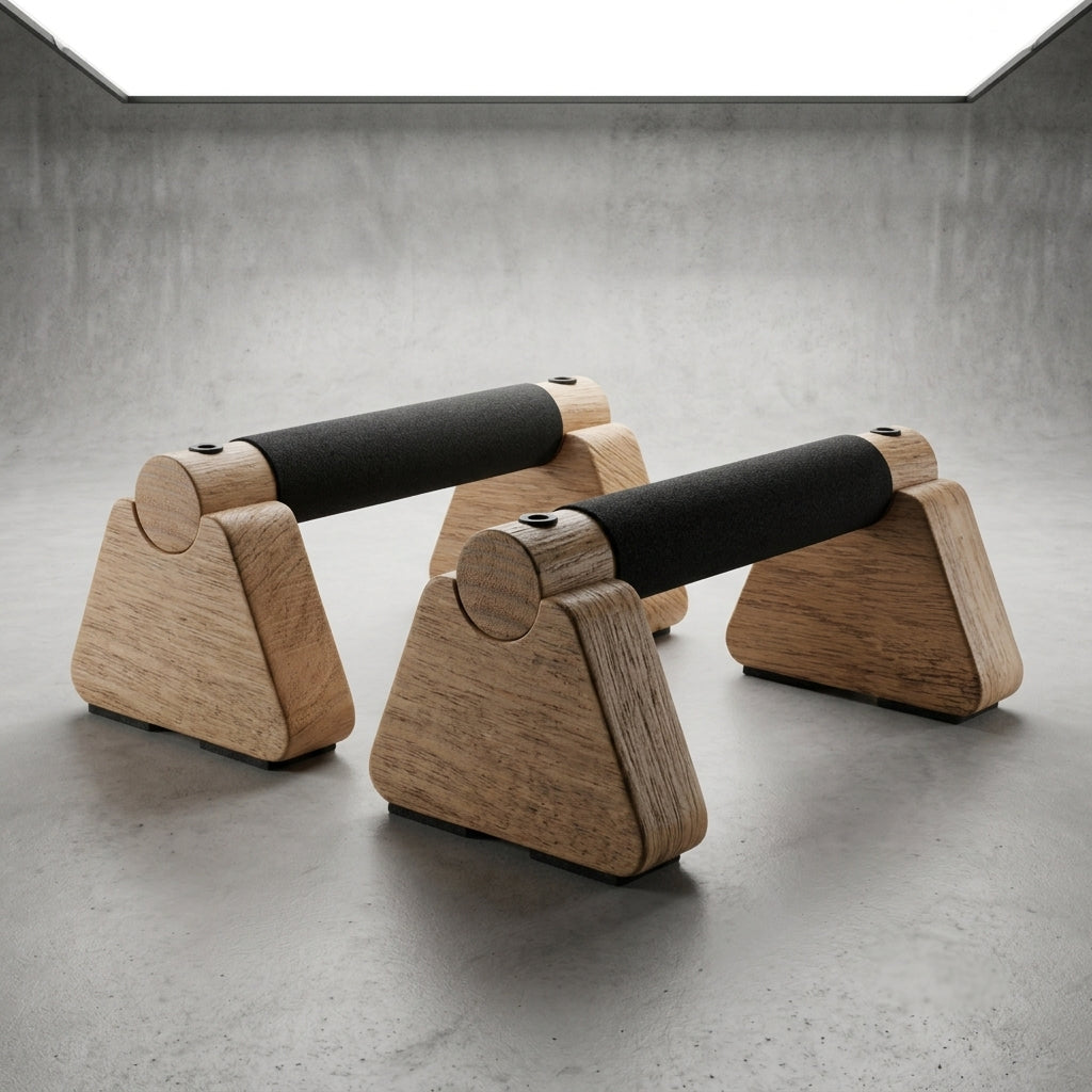 Prime Gear Wooden Calisthenics Parallettes