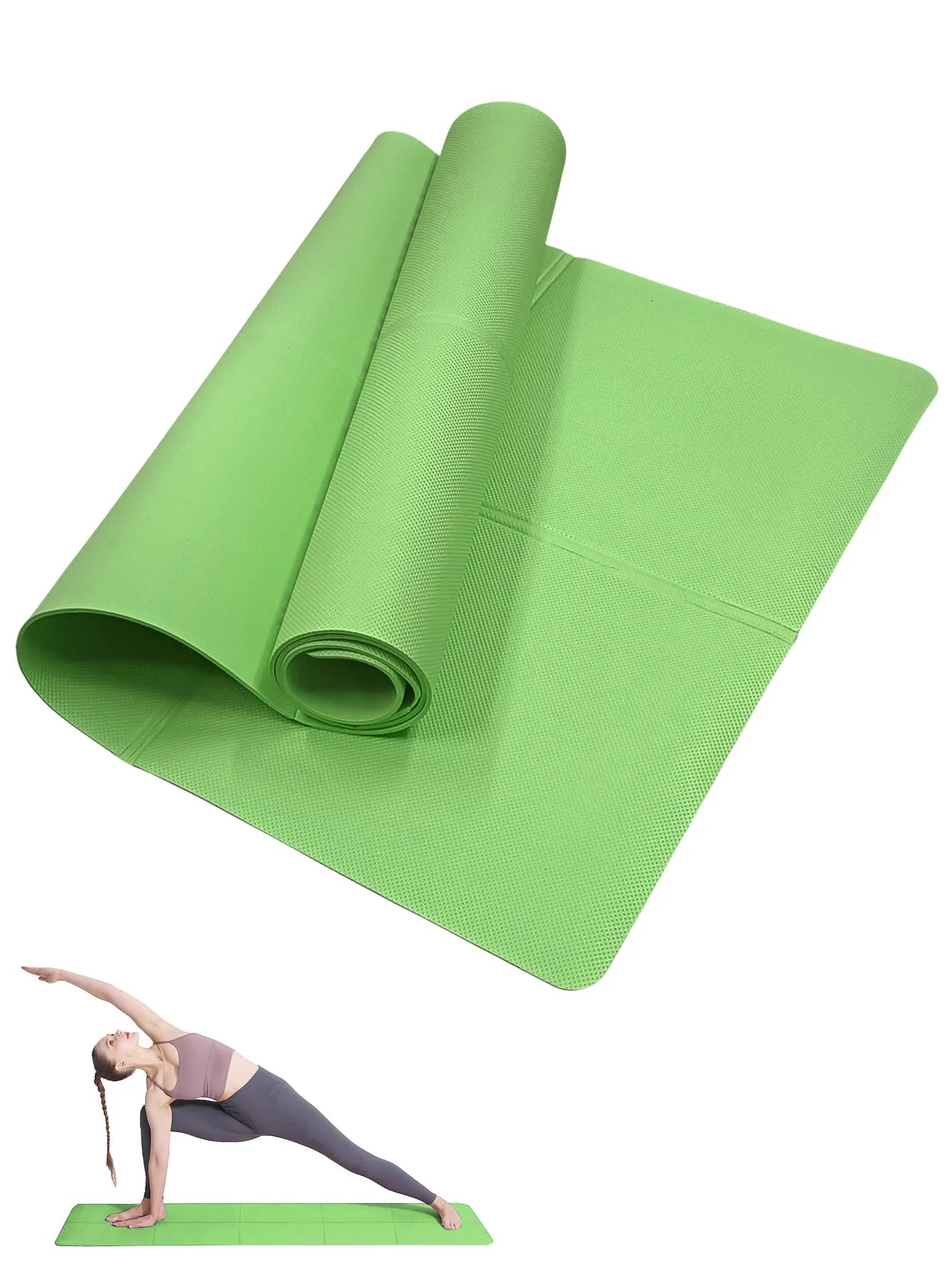 Prime Gear Non Slip Yoga Pilates Mat